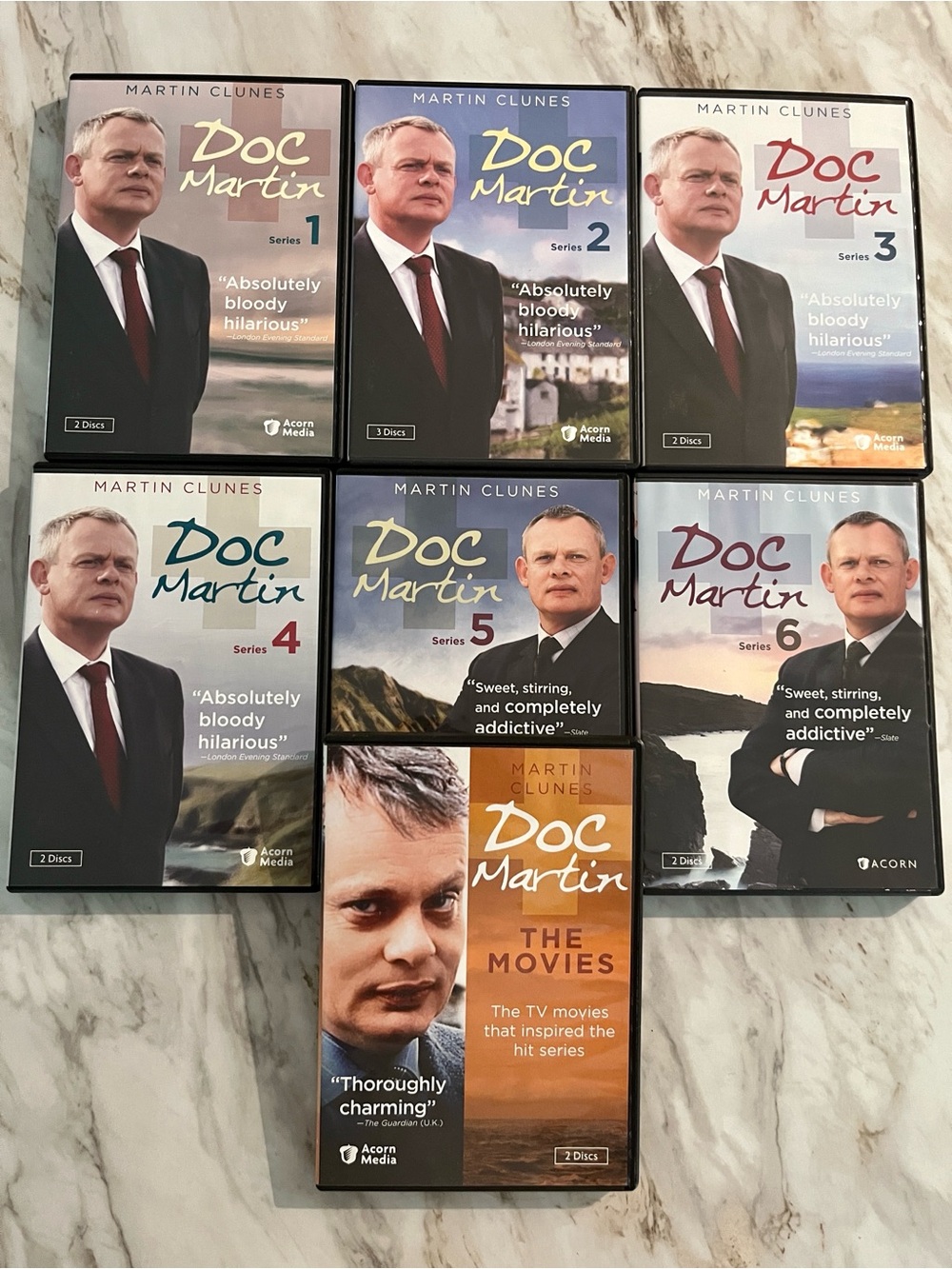 Doc Martin Series 1-6 & The Movies That Inspired The Hit Series DVD’s